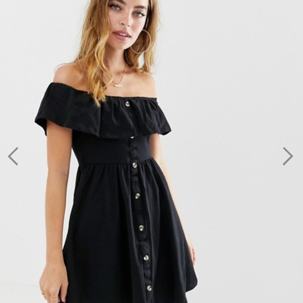 ASOS DESIGN Petite sundress with tiered skirt